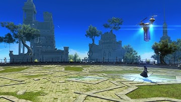 FINAL FANTASY XIV Machinist Limit Break: Satellite Beam