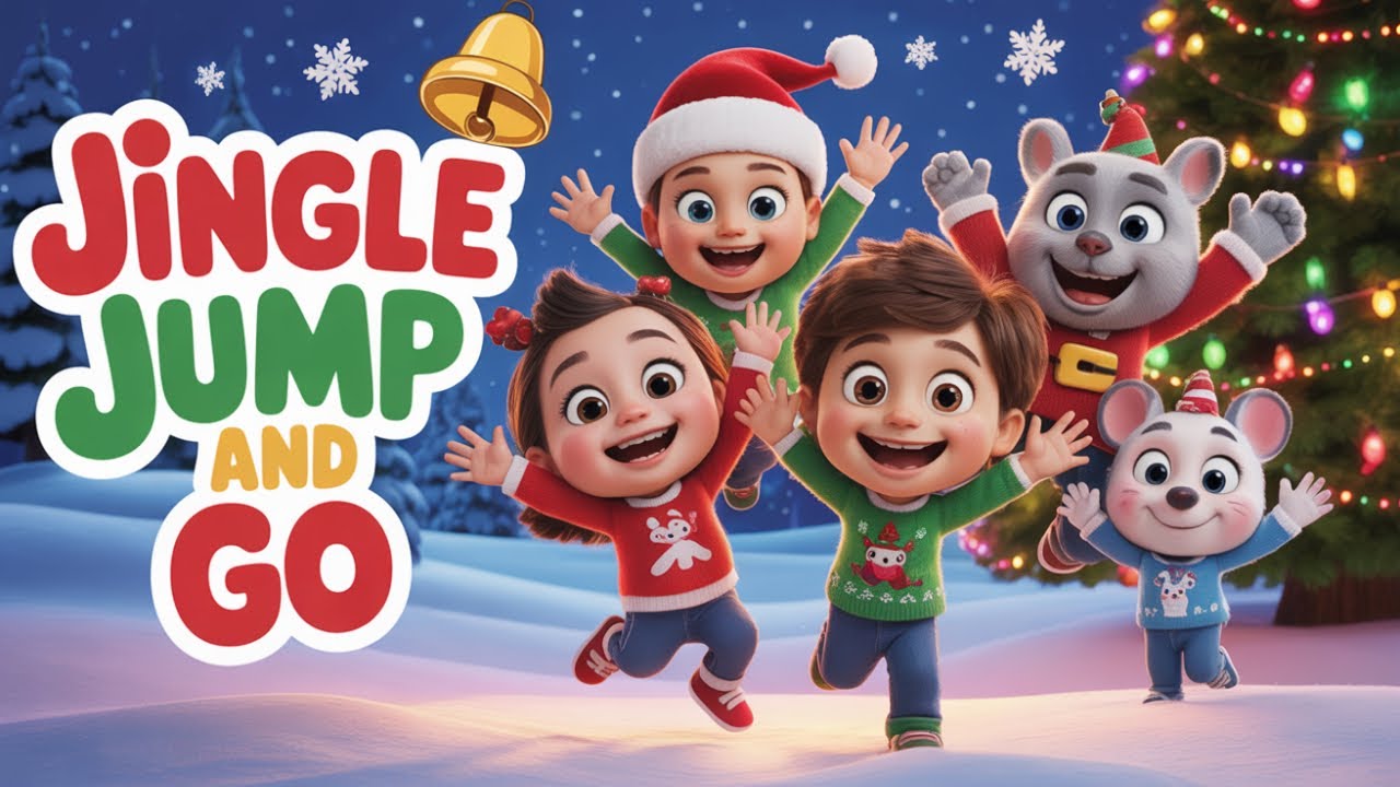 Jingle Jump and Go 🎅🎵 Christmas Song for Kids | Dance & Fun - YouTube