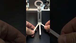 The magnetic bracket  can also be used as a bracket for daily short video shooting #smartphone