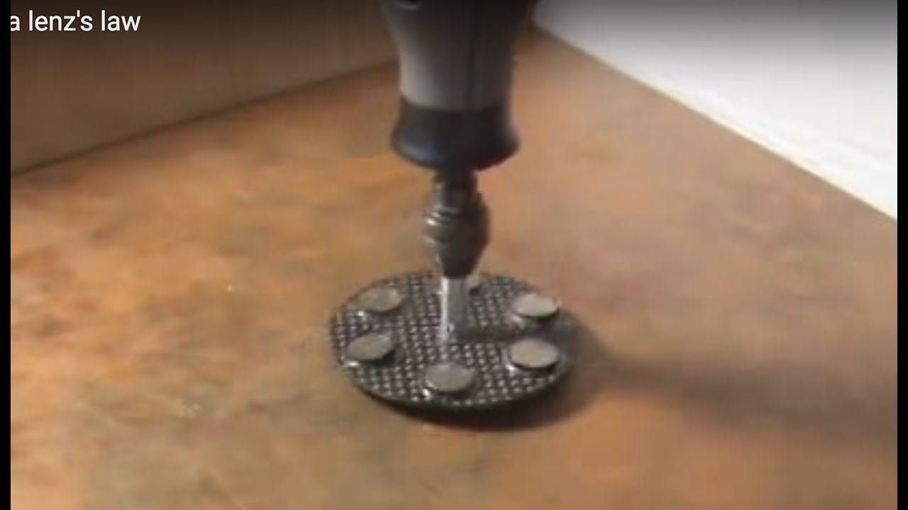 magnetic resonance No intro - magnetic levitating top via lenz's law