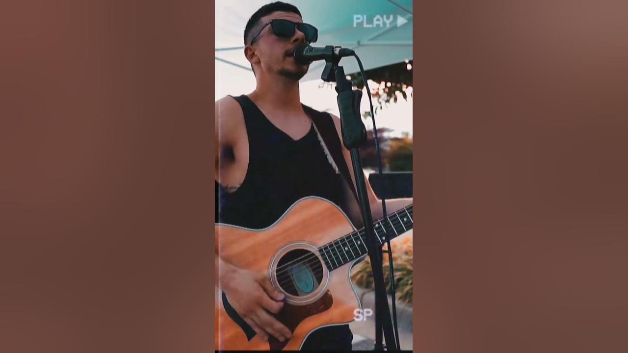 SANTERIA BY SUBLIME COVER! #music #guitar #singer #party #acoustic #live #cover #shorts #viral