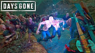 USING THE TASER TO FIGHT A HORDE in Days Gone!