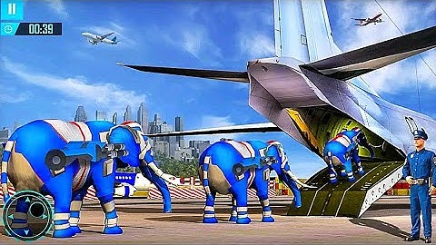 Police Elephant Robot Games - Police Transportation Game - Android Gameplay 2021