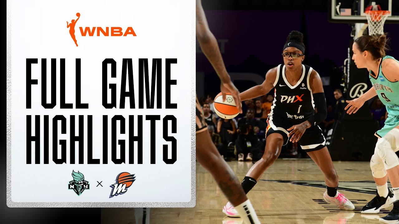 NEW YORK LIBERTY vs. PHOENIX MERCURY | FULL GAME HIGHLIGHTS | August 6, 2022