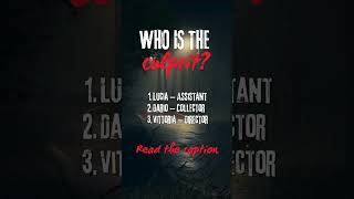 The Scent Of Ink   Who Is The Culprit  An Interactive Mini Mystery crimepuzzle solvethecase