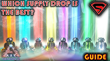 ARK GENESIS 2 ALL SUPPLY DROPS AND THE LOOT THEY GIVE [INCLUDES ALL SUPPLY DROP SPAWN CODES]