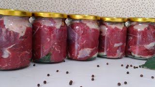 No Chemicals! No Refrigerator! I keep the #meat intact for 12 months.