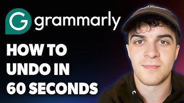 How to Undo in Grammarly in 60 Seconds [2025 Full Guide]