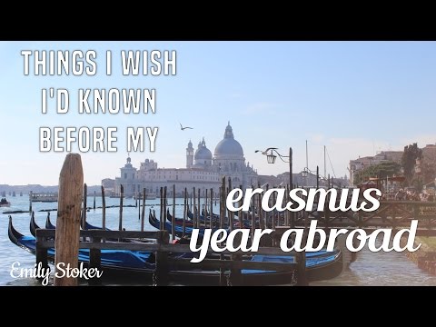 Things to Know Before Your Erasmus Year Abroad