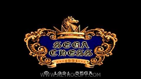 Sega Chess (Sega Master System) - RetroCopy Intro