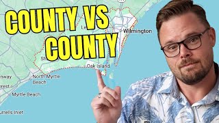 Where Should You Live Near Wilmington NC NEW HANOVER VS. BRUNSWICK