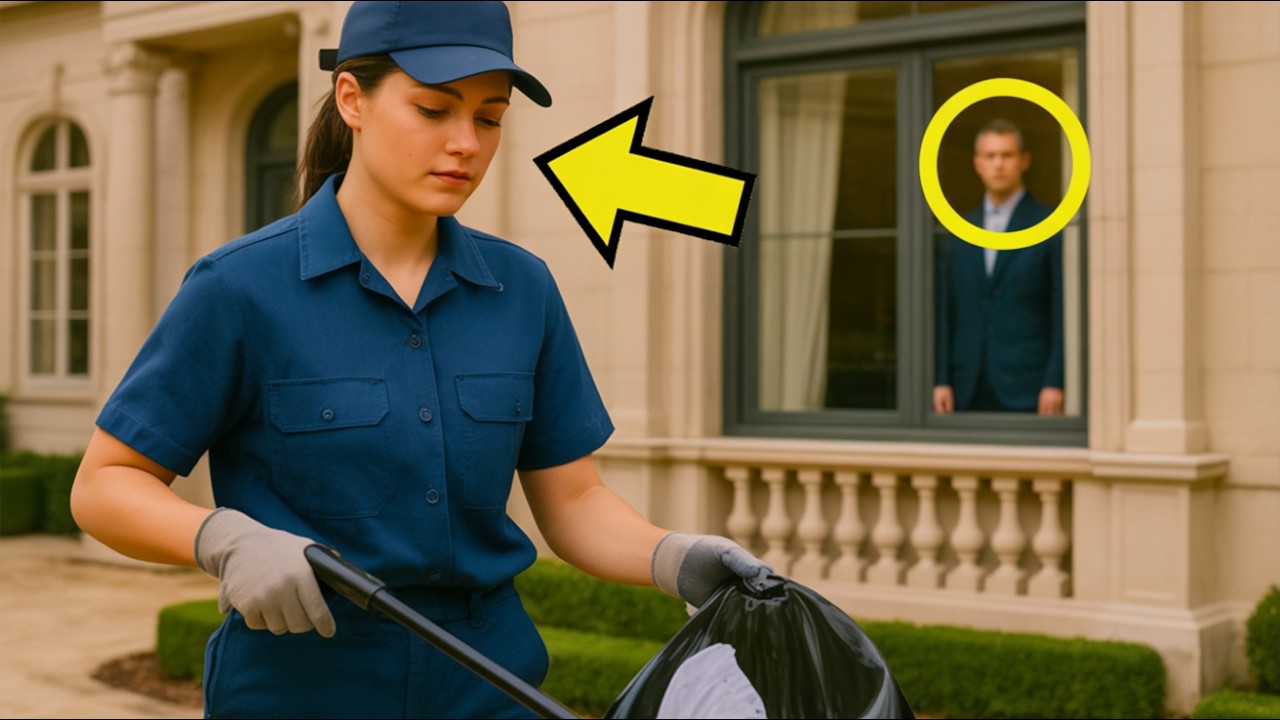 ӘДЕМІ ТАЗАЛАУШЫ САРАЙДАН ҚОҚЫСТЫ АЛУҒА КЕЛДІ… БАЙ ИЕСІ ОНЫ ТЕРЕЗЕДЕН БАҚЫЛАП ТҰРҒАНЫН БАЙҚАМАЙ