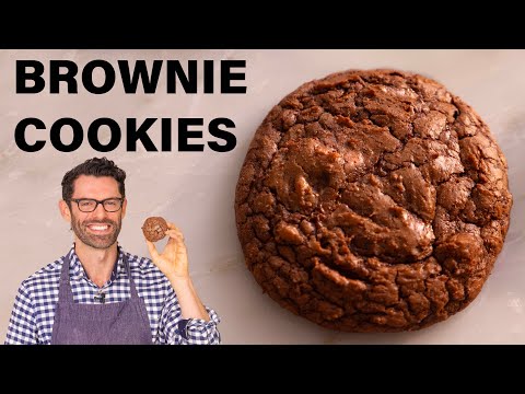 EASY Brownie Cookies Recipe
