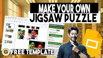 Create Your Own with Jigsaw Puzzle Maker for Google Slides | Free Mario Jigsaw | Gamified EduTech
