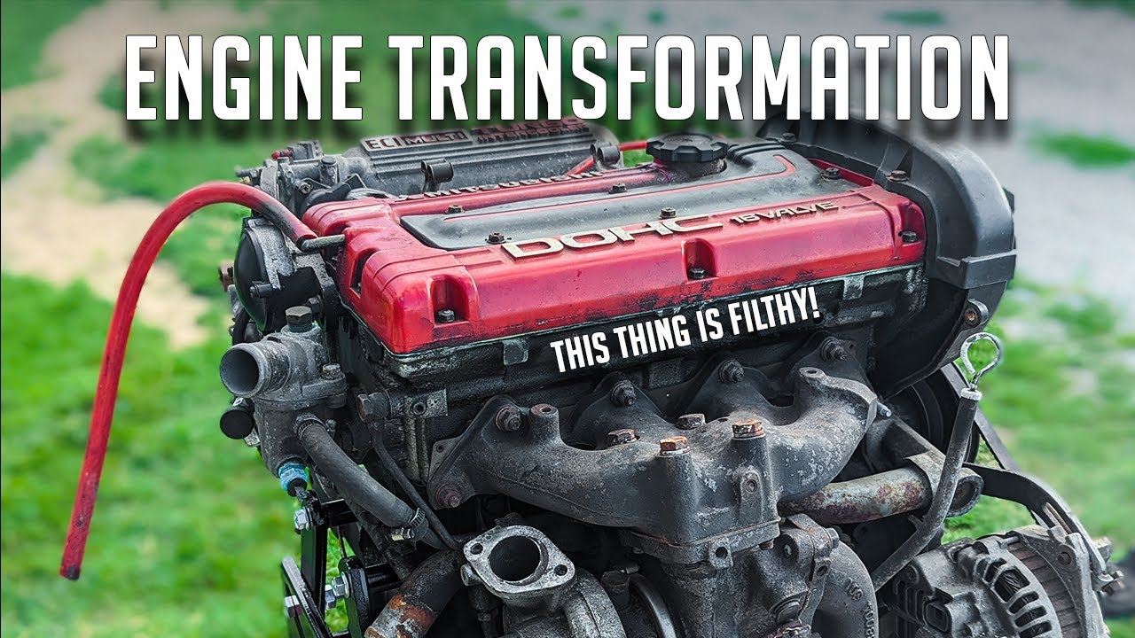 Time for an engine! | Mitsubishi Galant VR-4 | Vic the VR-4 Pt. 2 - YouTube