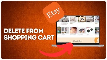 How to delete item from shopping cart on Etsy?