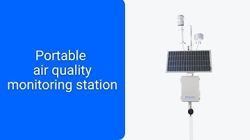 Portable Air Quality Monitoring Station | Nanoenvi EQ Ambient Sensor