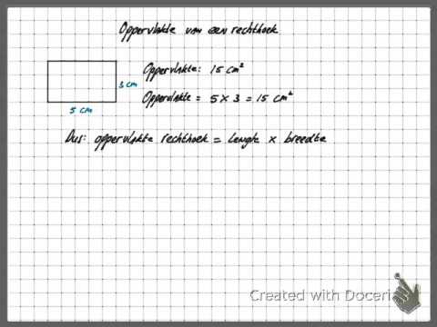 Video: Hoe De Oppervlakte Van Een Rechthoek Te Vinden Als De Breedte Bekend Is