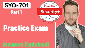 Security+ 701 Practice Exam - Part 1