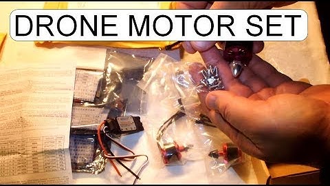 UNBOXING HOBBYPOWER 2212 920KV BL MOTOR AND SIMONK 30A ESC