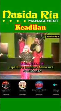 Nasida ria KEADILAN klip asli tahun 1989