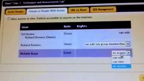How to share data on Lab Archives