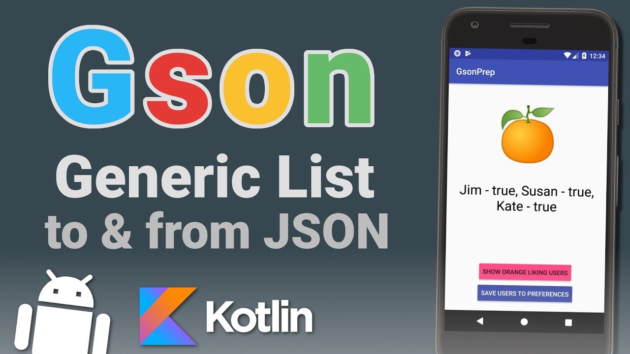 Kotlin Gson