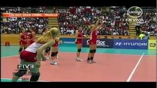 Peru x Slovakia 1set FIVB Women's Junior 2011