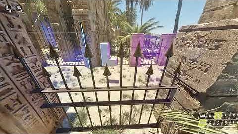 Talos Principle Reawakened Demo: Workshop "It All Comes Back" parkour