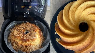 HOW TO MAKE A SPONGE-LIKE CAKE IN AİRFRYER?Airfryer Recipes /Cake Recipes ✅