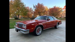 1977 Olds Cutlass Brougham - 22K Original Miles - For sale at www.bluelineclassics.com