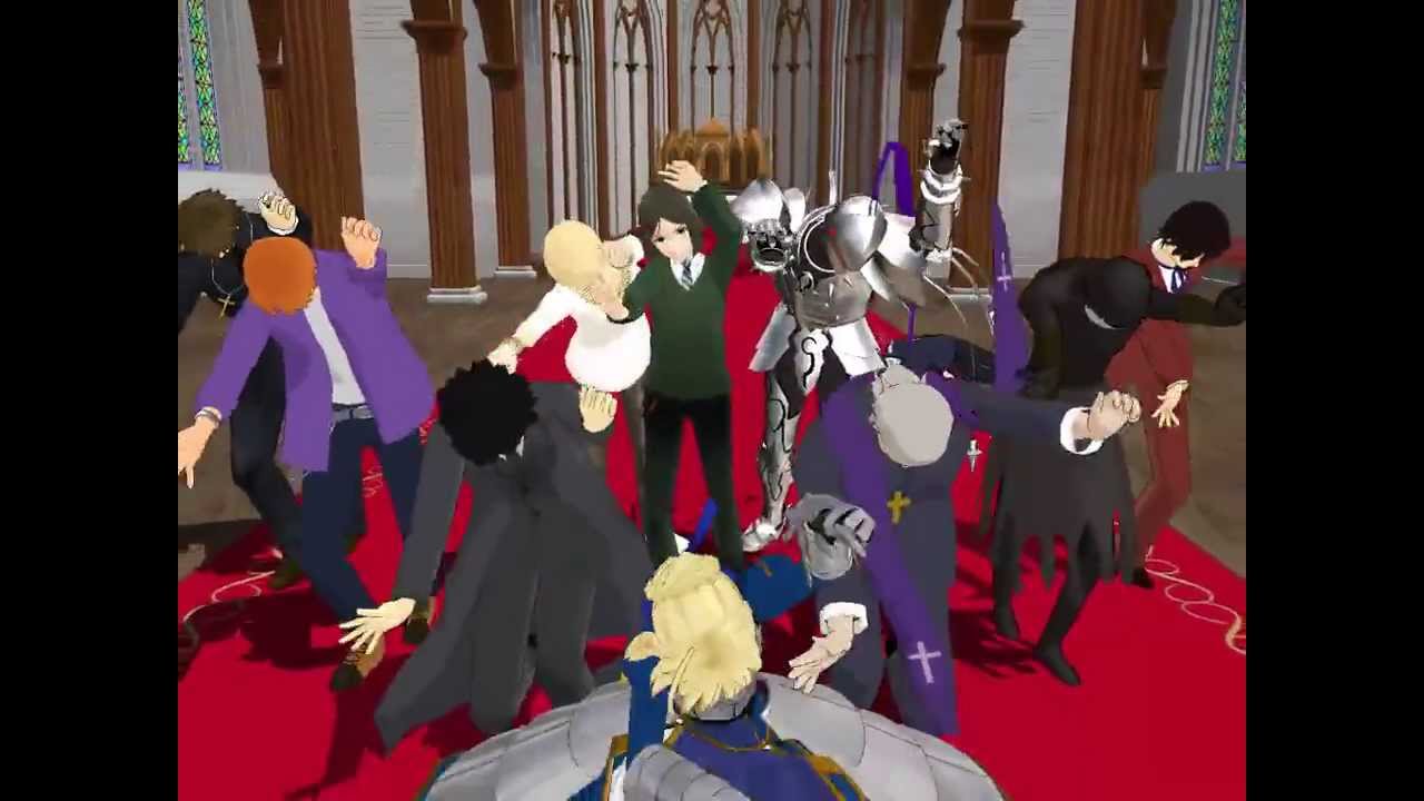 【Fate/Zero】　One・Two・Three 【Fate/MMD】MikuMikuDance