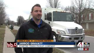 Man starts own waste company after KC trash woes
