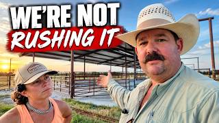 Why Our Mini Feedlot Is Taking So Long