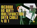 Mcdodo CA-807 MULTIFUNCTION DATA CABLE | 4 IN 1 Fast Charging | unboxing and short review