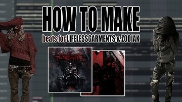 How To Make Beats For Zodiak & Lifelessgarments l Fl Studio 21 w/ @prodkolkiee