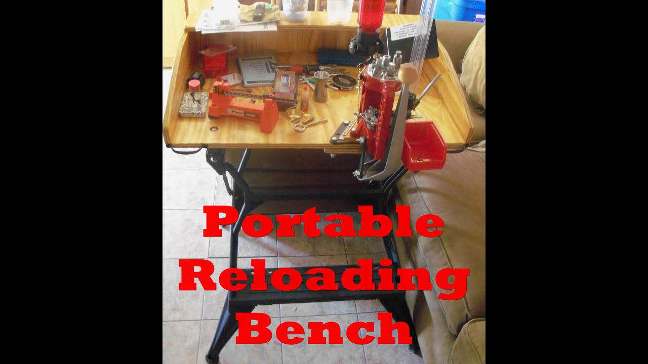 My Portable Reloading Bench Part 1 Youtube