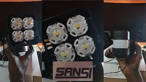 SANSI LED Security Motion Sensor Outdoor Lights Unboxing and Review