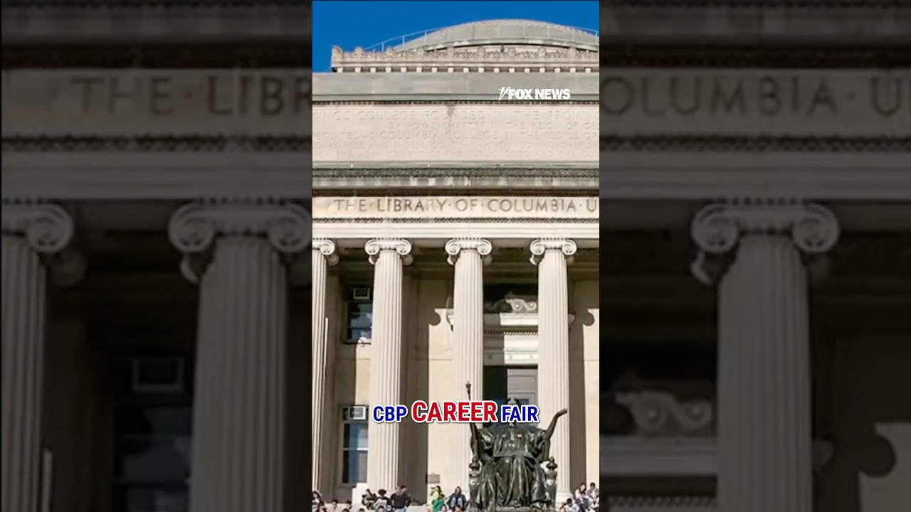 Border Patrol event sparks OUTRAGE at Columbia #shorts #foxnews #immigration #us #news