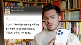 reacting to 1 star reviews of CLASSIC books