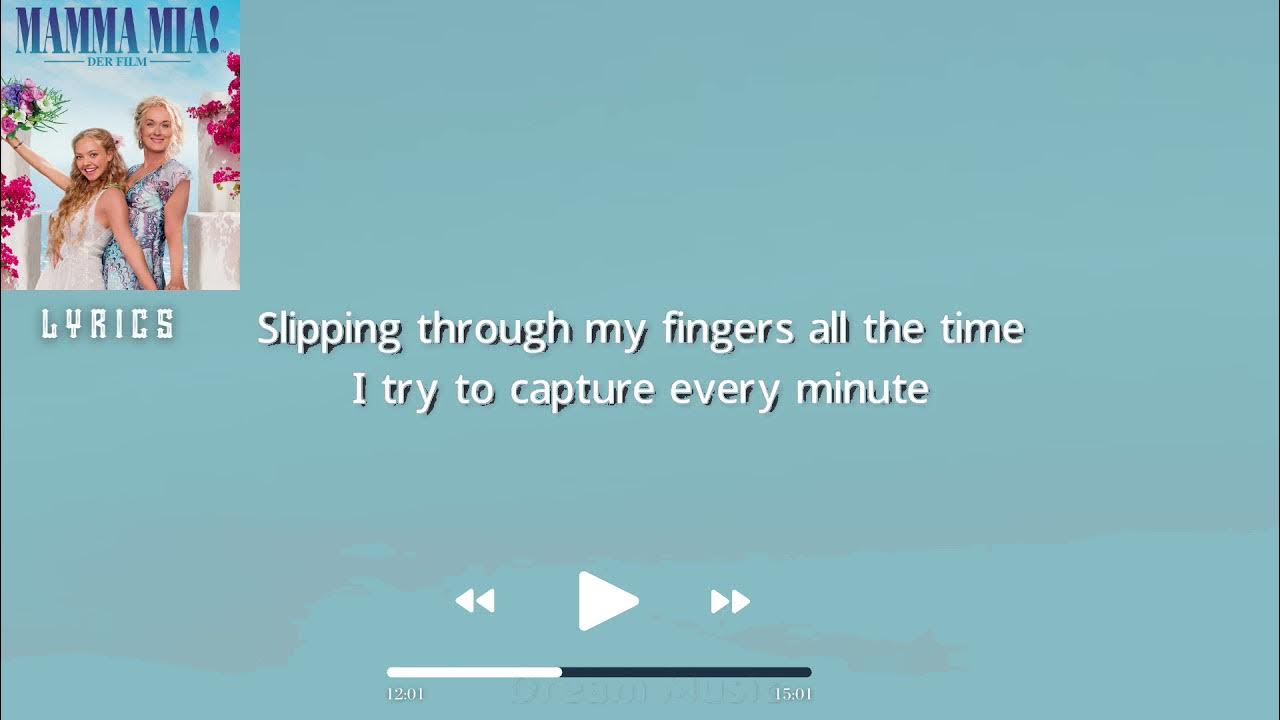 Slipping Through My Fingers - Meryl Streep, Amanda Seyfried TikTok Slipping Through My Fingers - Meryl Streep, Amanda Seyfried TikTok