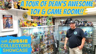 A Tour of Dean's Awesome Toy and Game Room! The Aussie Collectors Showcase Ep.3. Vintage Toys & More