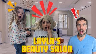 Layla Plays Beauty Salon