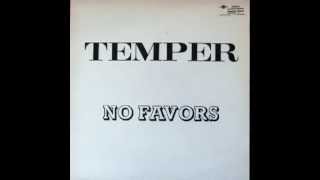 Temper - No Favors 1984 Complete 12&#39;&#39; Maxi