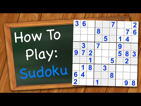 How to play Sudoku