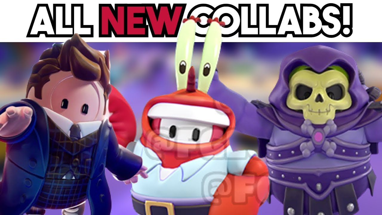 ALL UPCOMING FALL GUYS COLLABS! (SpongeBob, More!)