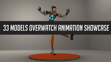 [SFM] 33 Models Overwatch Animations Showcase