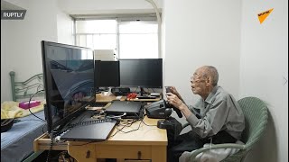 90歳でも現役　レースゲーム披露しYouTubeで人気