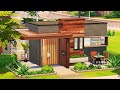 DETECTIVE'S TINY HOUSE 💼 | The Sims 4 Speed Build