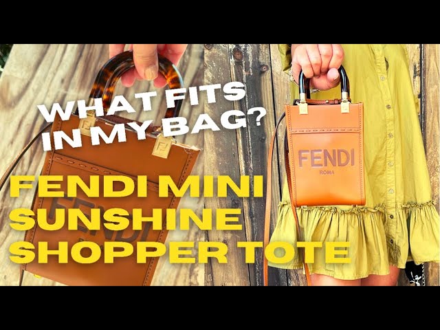 Mini Sunshine Shopper - Dove-gray leather mini-bag